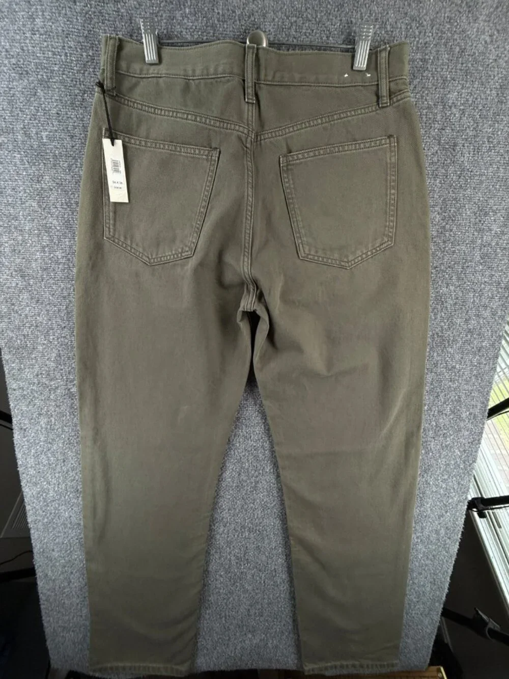 NWT Banana Republic Jeans Thick 34x34 Authentic Straight Fit $120 Heavy Cotton
